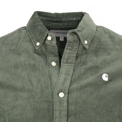 Premium Brand Button-Down Collar Cotton Corduroy Shirt-Quality Brands Outlet-