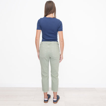 M&S Crop Slim Leg Jeans Green - Quality Brands Outlet