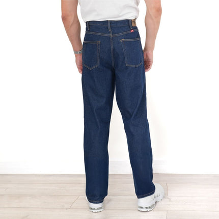 Jeans Regular Fit Straight Leg Classic Denim Blue-Quality Brands Outlet-