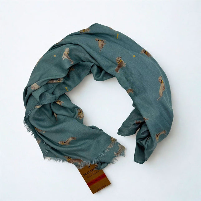 Brakeburn Sausage Dog Lightweight Scarf - Quality Brands Outlet