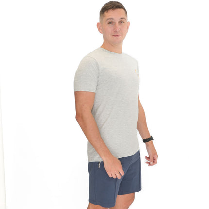 Hurley Mens Grey Cool Pineapple Print T-Shirt-Quality Brands Outlet-