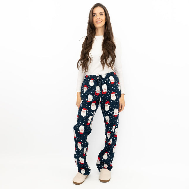 Old Navy Gap Womens Santa Christmas Pyjama Bottoms Elasticated Waist Trousers-Quality Brands Outlet-
