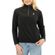 Dare 2B Womens Fleece Jacket Lightweight Freeform Half Zip Black