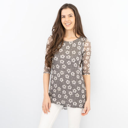 Phase Eight Lace Tunic Longline Tops - Quality Brands Outlet