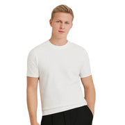 Bradley Heavyweight T-Shirts White Short Sleeve Tops - Quality Brands Outlet