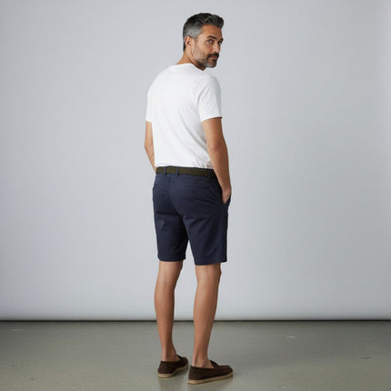 Wicket Chino Shorts Navy-Quality Brands Outlet-