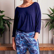 Asquith-Women-Batwing-loungewear-Gymwear-Top-4-colours-extra-comfort