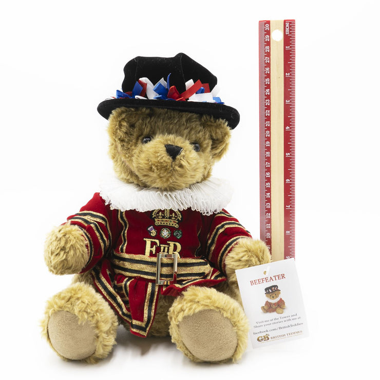 The Great British Teddy Bear Company Beefeater Bear Soft Plush Toys - Quality Brands Outlet