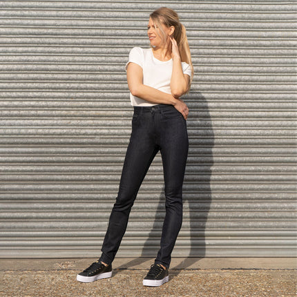 S. Oliver Sienna Dark Indigo High Waist Skinny Jeans - Quality Brands Outlet