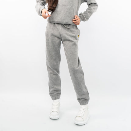 Lyle & Scott Girls Sweat Grey Jogger Style Tracksuit Bottoms Casual Trousers-Quality Brands Outlet-