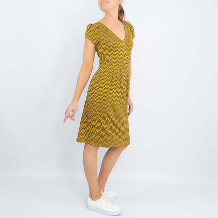 Boden Alberta Tuscan Sun Short Sleeve Jersey Dresses-Quality Brands Outlet-