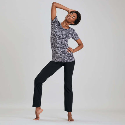 Asquith Womens Bend It Short Sleeve Gymwear Top