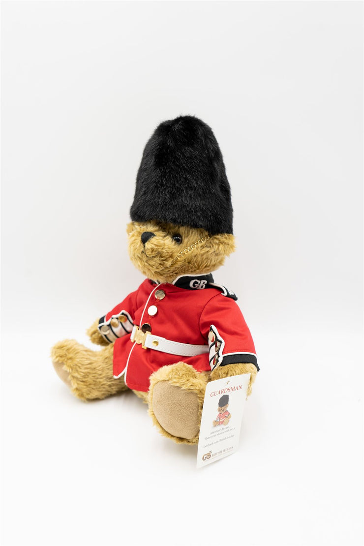 The Great British Teddy Bear Company Guardsman Bear Soft Plush Toys - Quality Brands Outlet