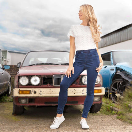 White Stuff Janey Indigo Blue Denim Skinny Jeans-Quality Brands Outlet-