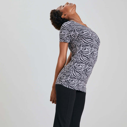 Asquith Womens Bend It Short Sleeve Gymwear Top