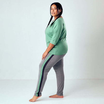 Asquith-Women-Batwing-loungewear-Gymwear-Top-4-colours-extra-comfort