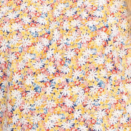 Leia Gathered Off Shoulder Short Sleeve Ditsy Floral Relaxed Tops-Quality Brands Outlet-