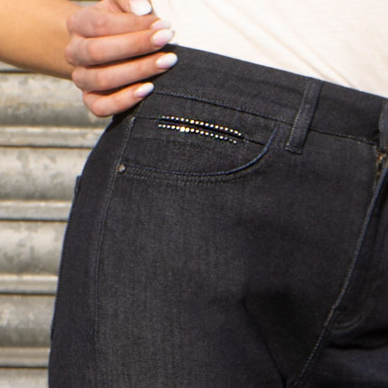 S. Oliver Sienna Dark Indigo High Waist Skinny Jeans - Quality Brands Outlet