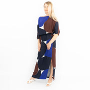 Jasper Conran Bronte Slash Neck Relaxed Fit Maxi Long Dresses - Quality Brands Outlet