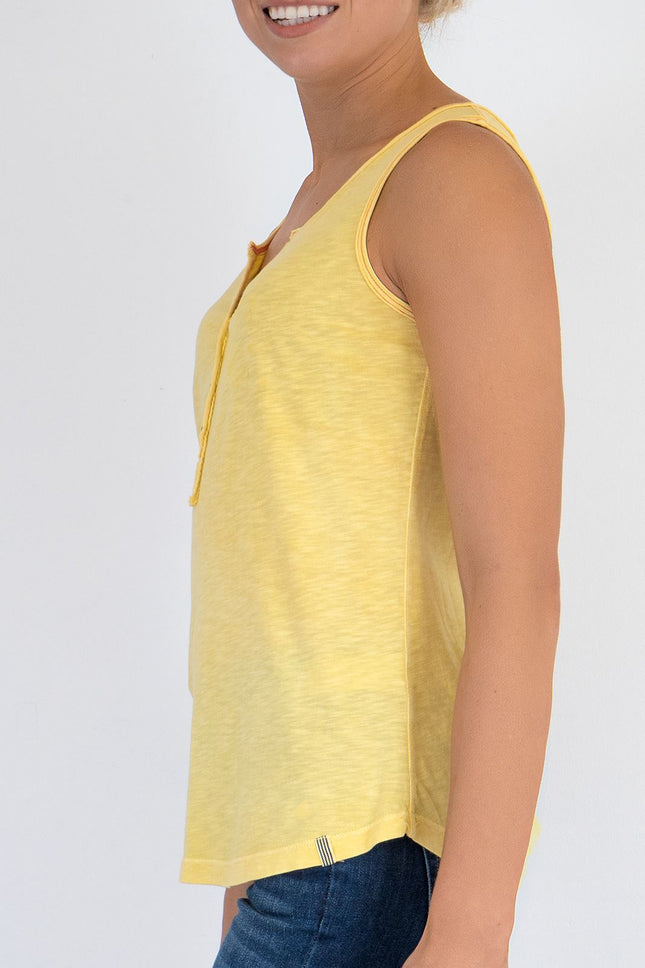 White Stuff Vest Sleeveless Button Up Cotton Jersey Cami Top-Quality Brands Outlet-