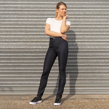 S. Oliver Sienna Dark Indigo High Waist Skinny Jeans - Quality Brands Outlet