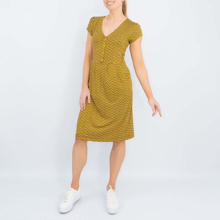 Boden Alberta Tuscan Sun Short Sleeve Jersey Dresses-Quality Brands Outlet-