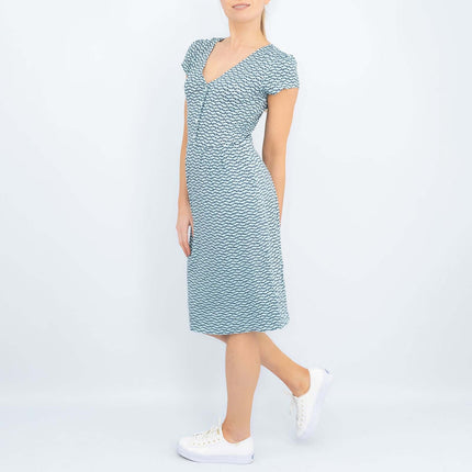 Boden Alberta Tuscan Sun Short Sleeve Jersey Dresses-Quality Brands Outlet-