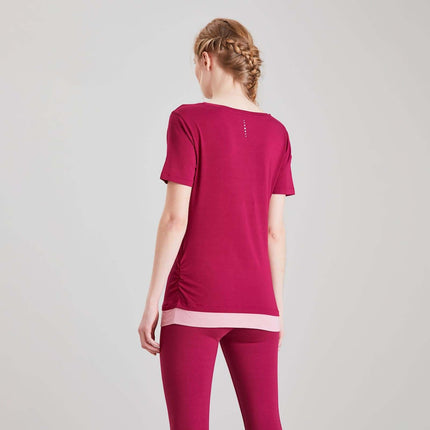 Asquith Womens Bend It Short Sleeve Gymwear Top