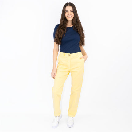 M&S Cotton Rich Tapered Ankle Grazer Chinos-Quality Brands Outlet-