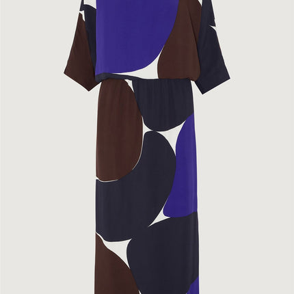 Jasper Conran Bronte Slash Neck Relaxed Fit Maxi Long Dresses - Quality Brands Outlet