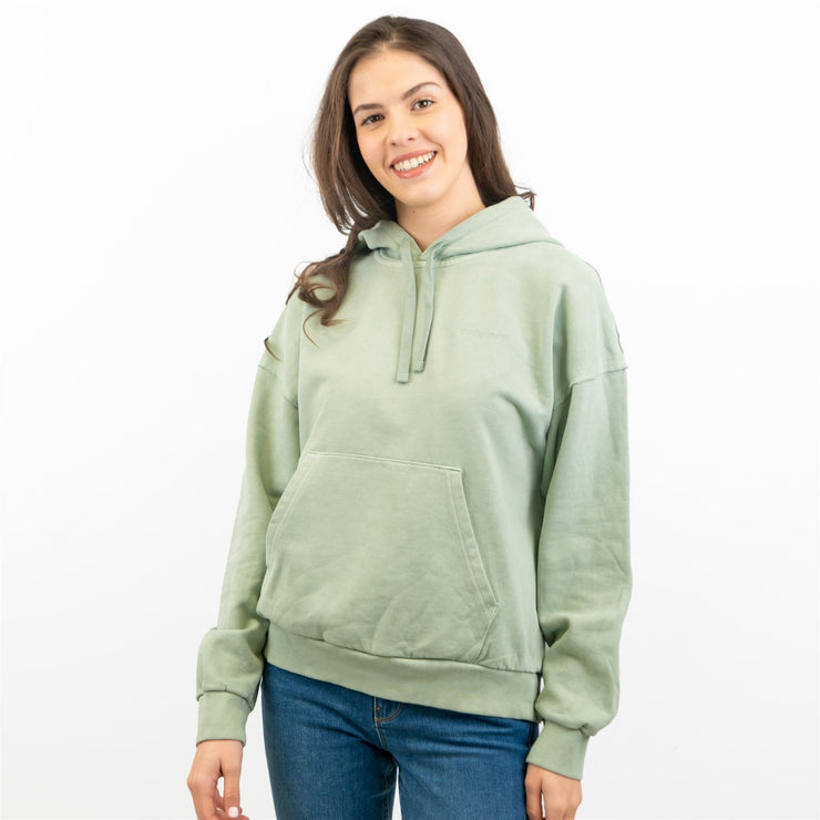 Carhartt Women Marfa Green Hoodie Sweat Tops - Quality Brands Outlet - Casual Oversized - Black Friday Sale - Christmas Sale