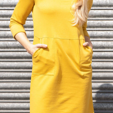 Boden Hannah 3/4 Sleeve Sweatshirt Dresses-Quality Brands Outlet-
