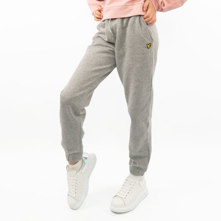 Lyle & Scott Girls Sweat Grey Jogger Style Tracksuit Bottoms Casual Trousers-Quality Brands Outlet-