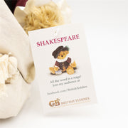 The Great British Teddy Bear Company Shakespeare Soft Plush Toy Collectable - Quality Brands Outlet