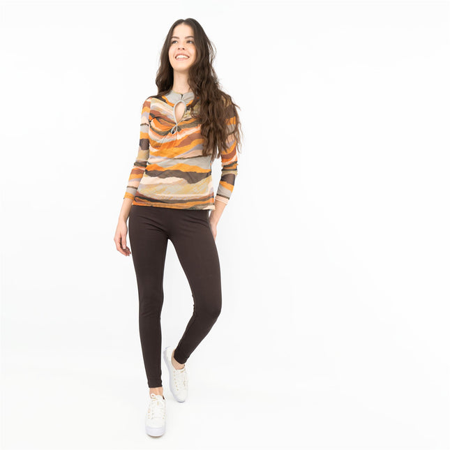 M&S Brown Full Length Everyday Leggings-Quality Brands Outlet-
