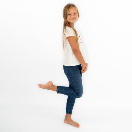 White Stuff Girls Stretch Elasticated Denim Jade Jegging Jean-Quality Brands Outlet-