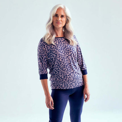 Asquith-Women-Batwing-loungewear-Gymwear-Top-4-colours-extra-comfort
