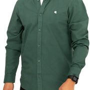 Carhartt WIP Mens Shirt Long Sleeve Madison Royal Green - Quality Brands Outlet