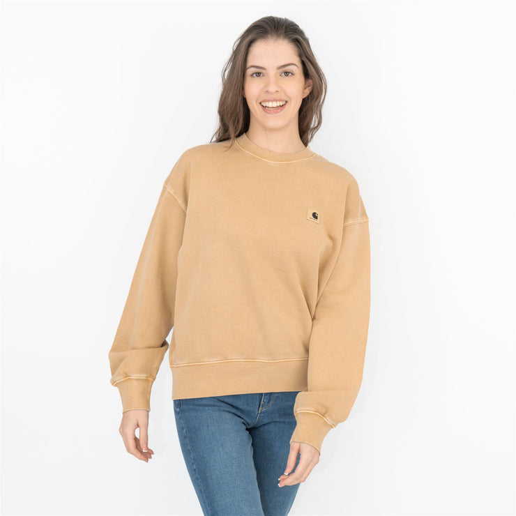 Carhartt Women Nelson Sweatshirts Pullover Tops - Quality Brands Outlet - Casual Oversized - Black Friday Sale