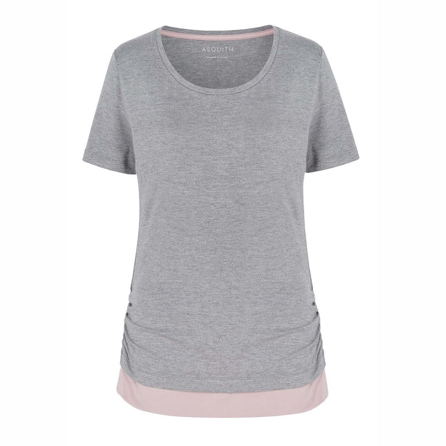 Asquith Womens Bend It Short Sleeve Gymwear Top