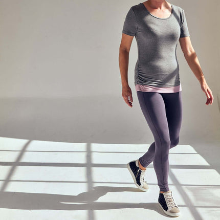 Asquith Womens Bend It Short Sleeve Gymwear Top