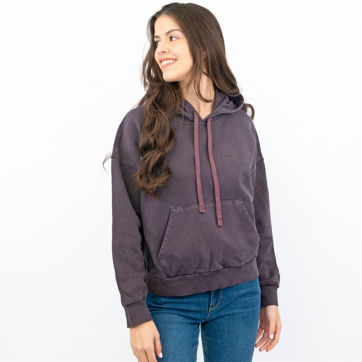 Carhartt Women Marfa Purple Hoodie Sweat Tops - Quality Brands Outlet - Casual Oversized - Black Friday Sale - Christmas Sale