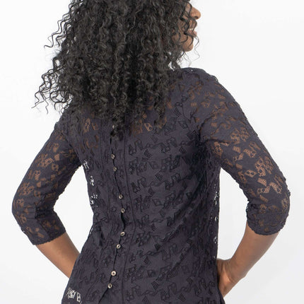 Callista 2-in-1 Star Laces with Cami 3/4 Sleeve Tops-Quality Brands Outlet-