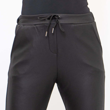 M&Co Leather Look Slim Leg Joggers-Quality Brands Outlet-
