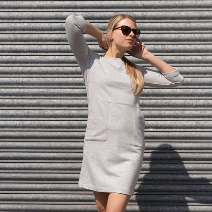 Boden Hannah 3/4 Sleeve Sweatshirt Dresses-Quality Brands Outlet-