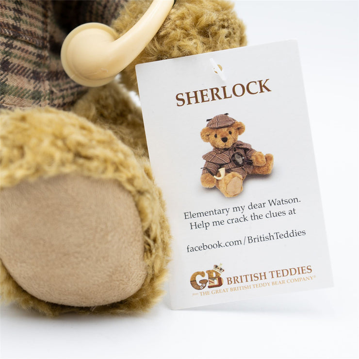 The Great British Teddy Bear Sherlock Holmes Bear Soft Plush Toys - Quality Brands Outlet