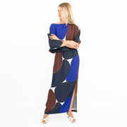 Jasper Conran Bronte Slash Neck Relaxed Fit Maxi Long Dresses - Quality Brands Outlet