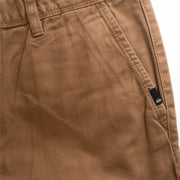 Quiksilver Men Natural Brown Cotton Chinos Classic Straight Fit Casual Summer Shorts, Size 31