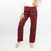 Old Navy Womens Red Plaid Tartan PJ Style Bottoms - Quality Brands Outlet