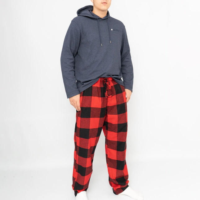 Old Navy Mens Red Plaid Tartan PJ Pants Pyjama Bottoms-Quality Brands Outlet-